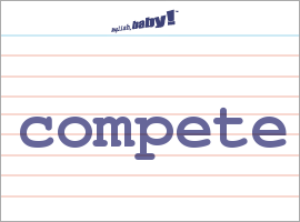 compete名词 competitive的动词形式_athlete的名词形式